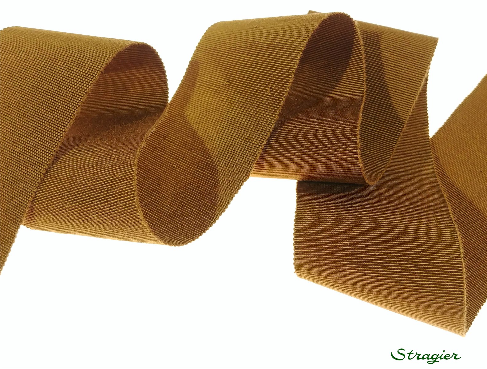Grosgrain "Savoir-Faire" - Plain - Bronze - 50 mm