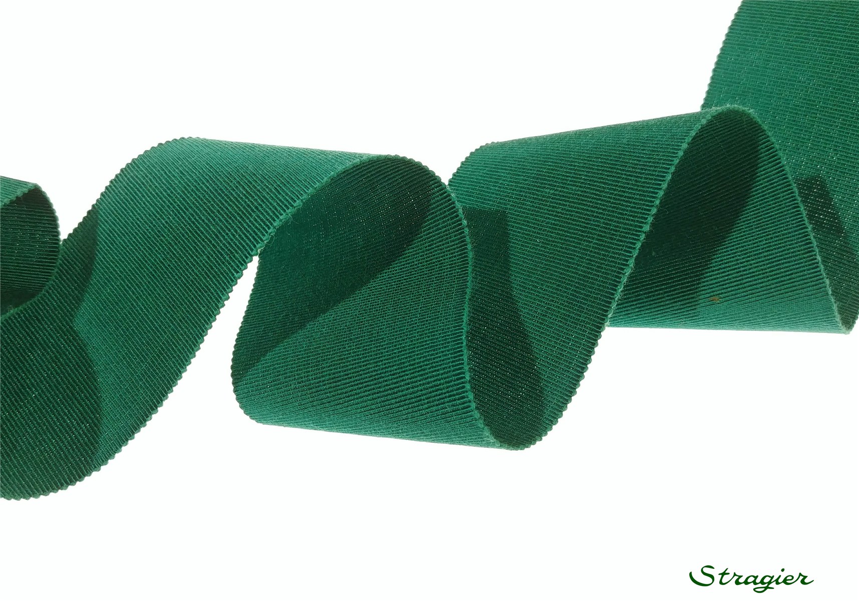 Grosgrain "Savoir-Faire" - Plain - Vert Billard - 50 mm