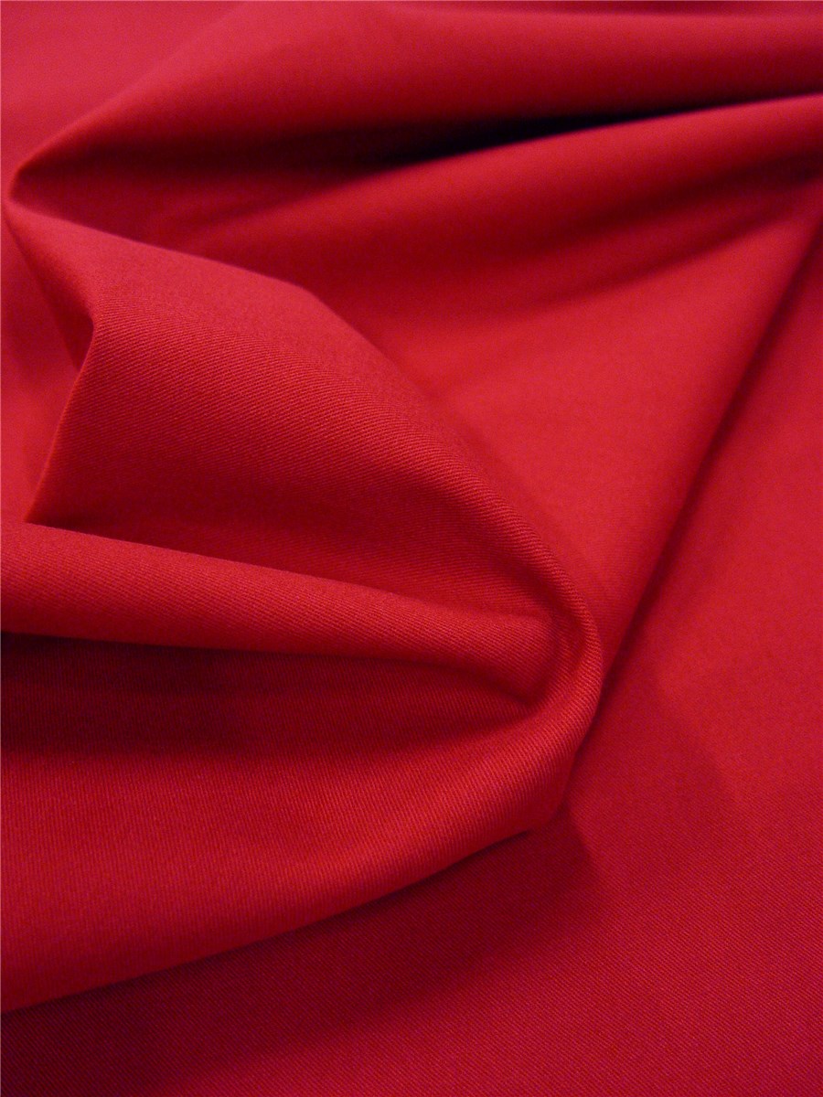 Coton sergé Soft - uni - Burgundy 