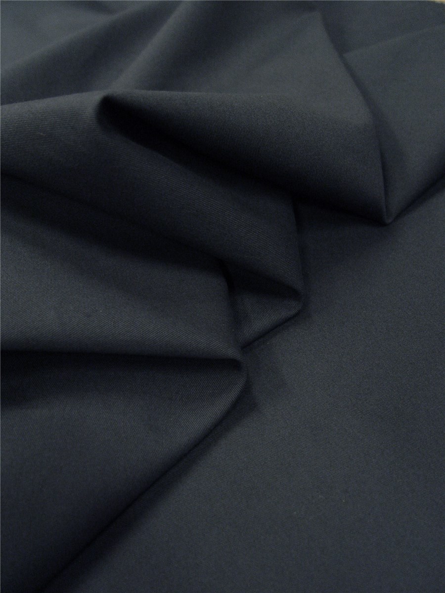 Cotton Twill - soft - Plain - Marine foncé