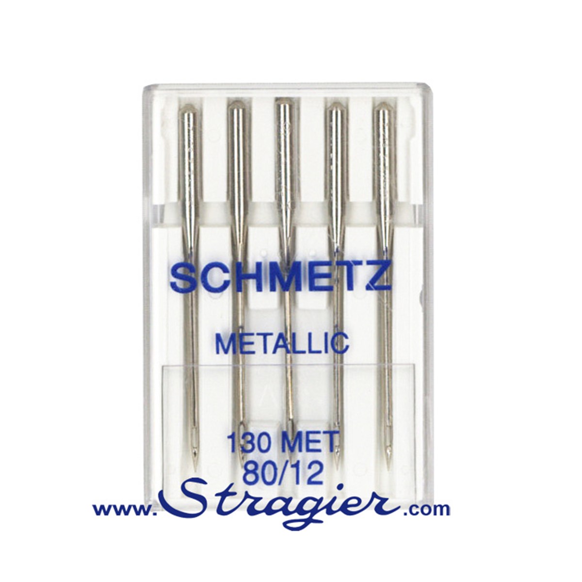 Aiguilles Machine Metallic - 80/12 - 5pc