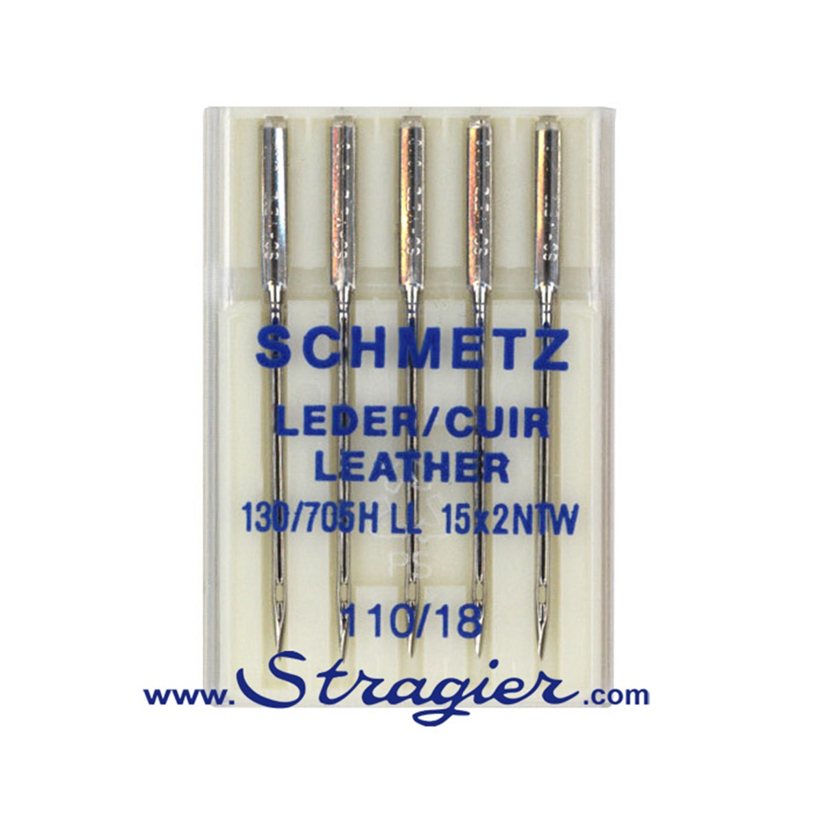 Aiguilles Machine Cuir - 110/18 - 5pc