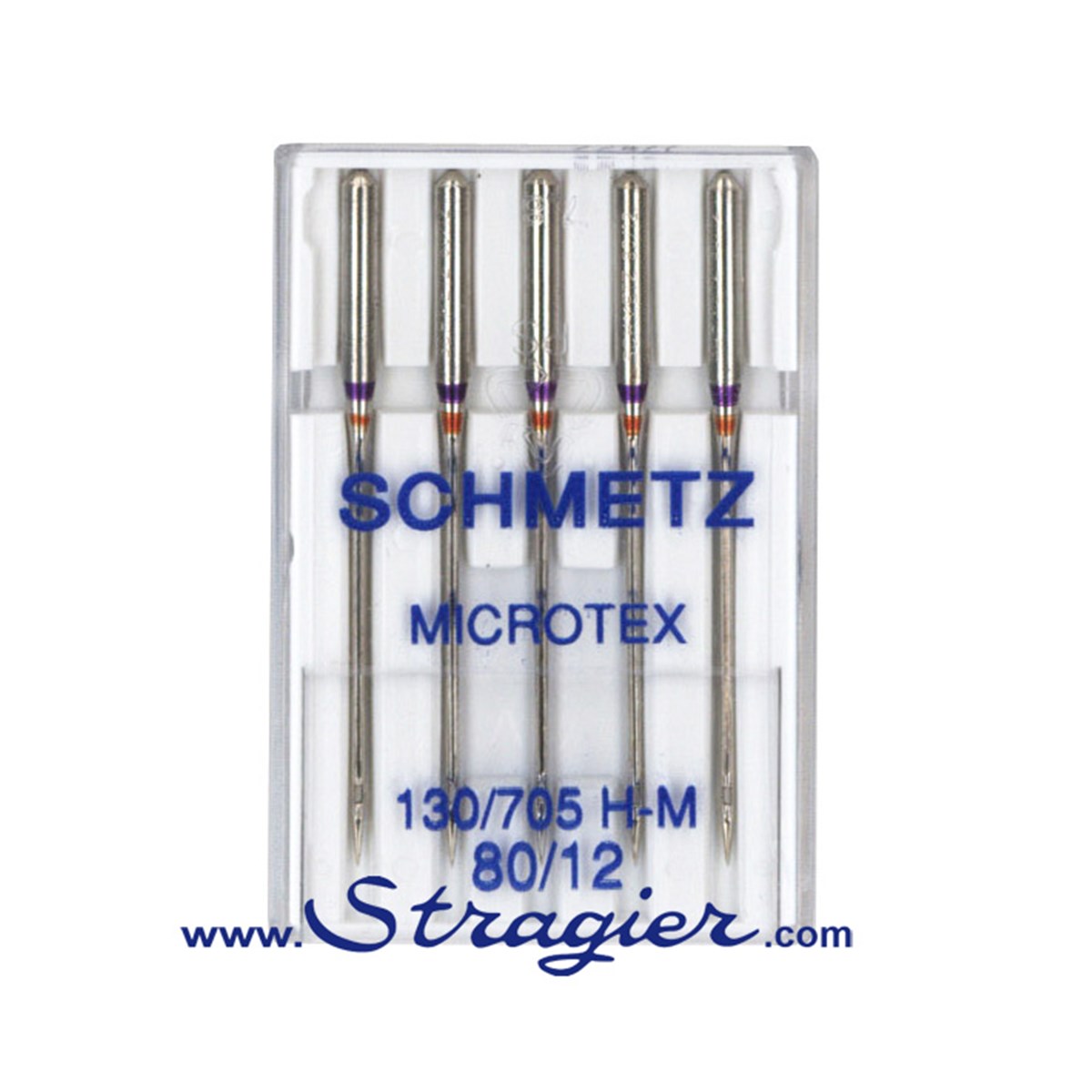 Aiguilles Machine Microtex - 80/12 - 5pc