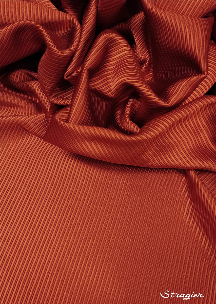 Silk Belluno - Plain - Sienne Orangé