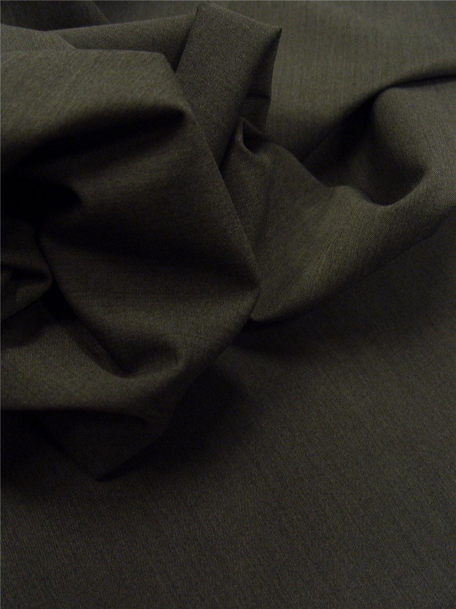 Wool Twill - Micro - 2-way stretch - Plain - Graphite