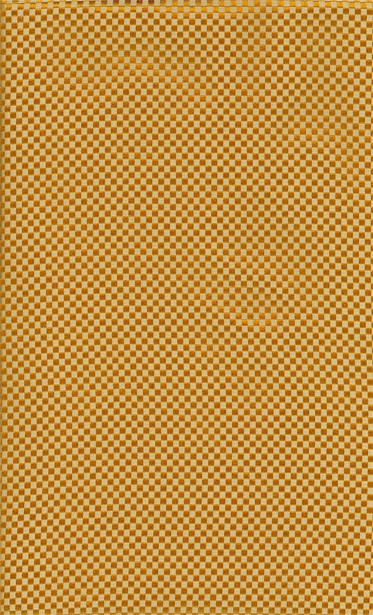 Silk Brocade - Damier 4mm - Beige Camel