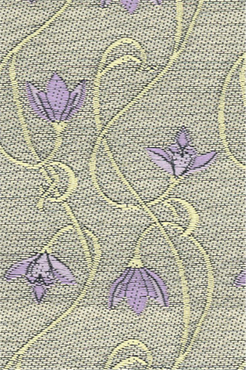 Silk Brocade - Imperial - Amande - Lavande