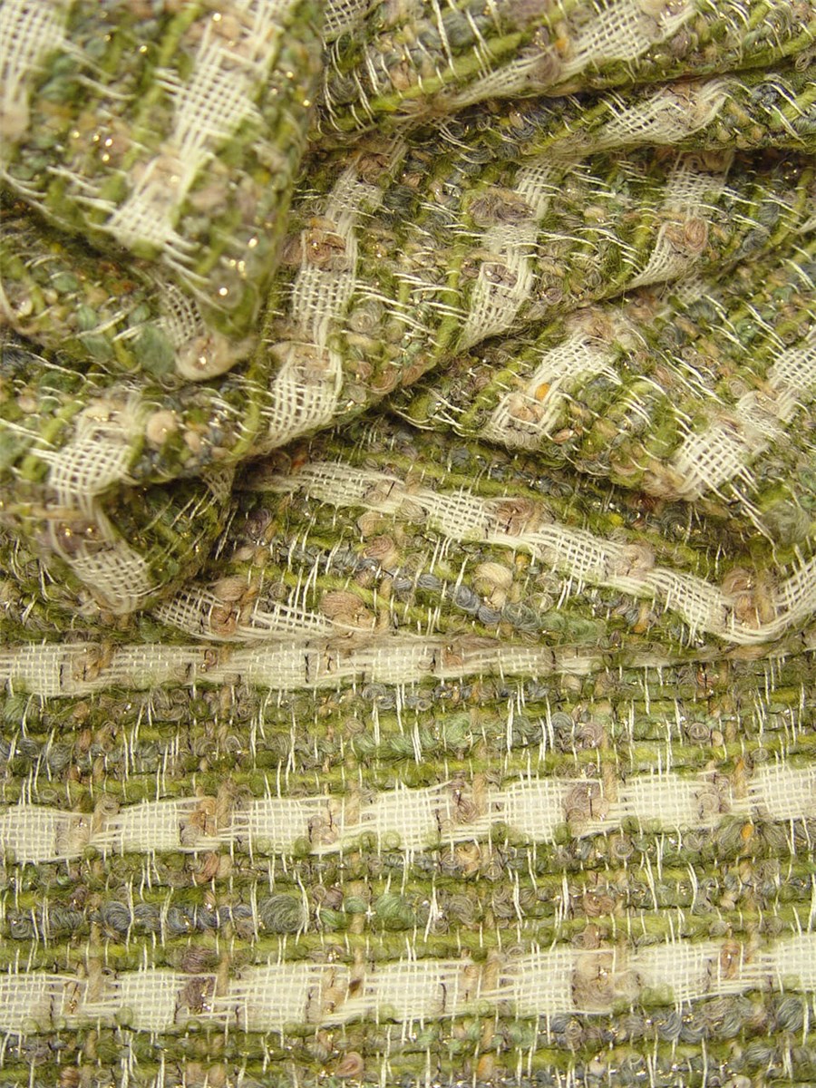 Wool & Silk Tweed - 011624 - Fougère