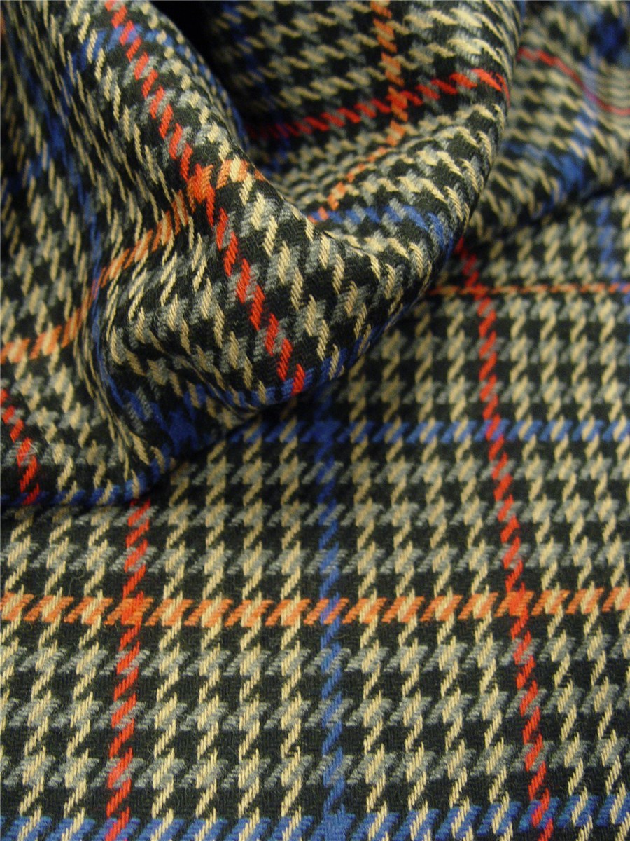 Tweed de laine - Carreaux - 01 