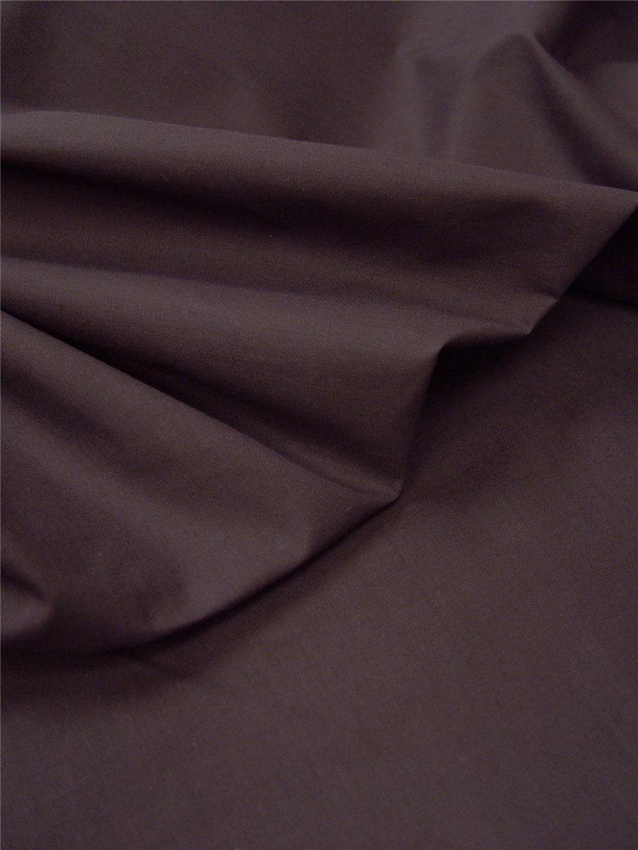 Imper Coton toilé - uni - Prune Foncée 