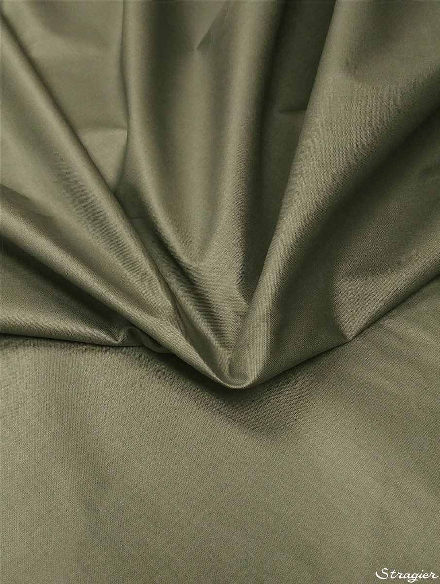 Imper Coton ciré - uni - Gris Vert