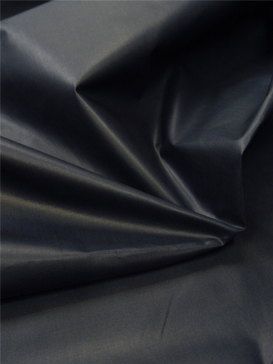 Cotton - waterproof - waxed - Plain - Navy