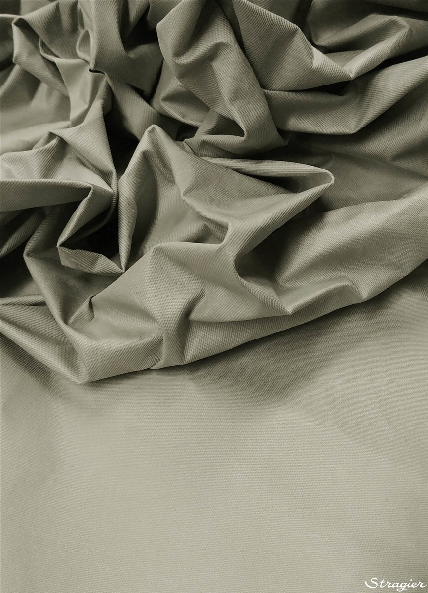 Cotton Gabardine - waterproof - Plain - Gris