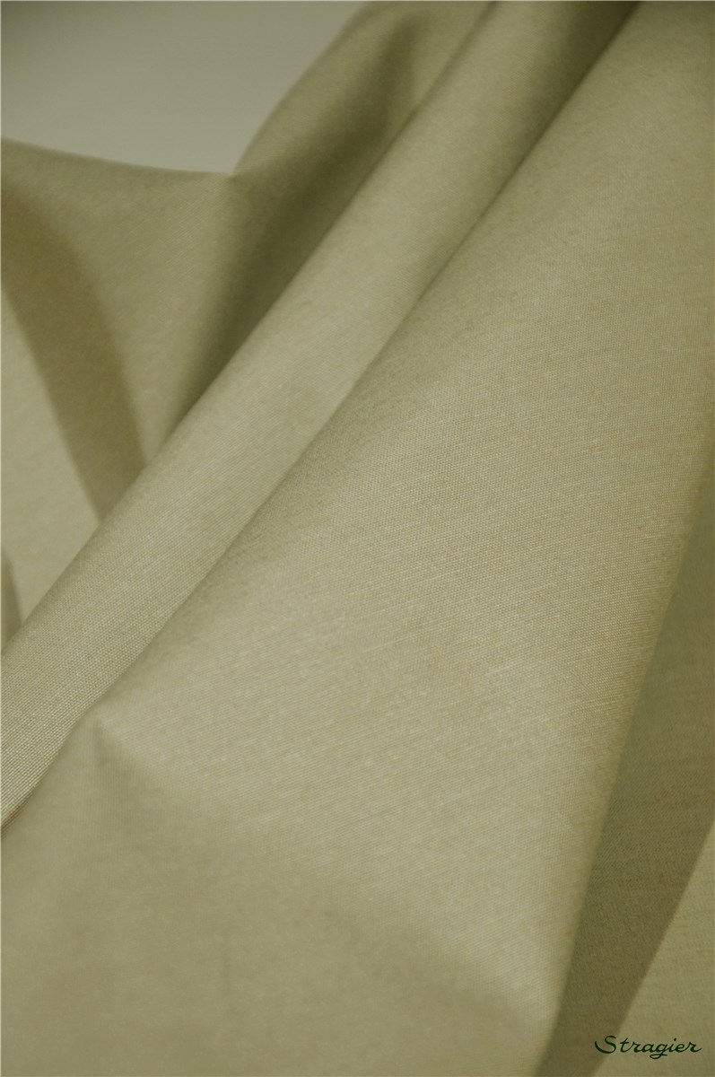 Imper Coton toilé - uni - Beige Sable 