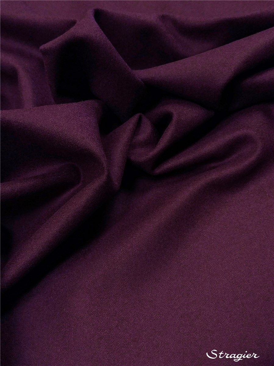 Laine Foulée Merinos - Uni - Prune 
