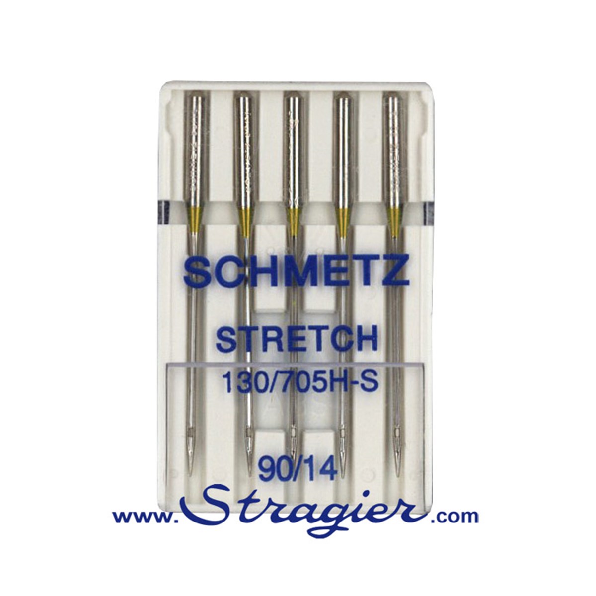 Aiguilles Machine Stretch - 90/14 - 5pc