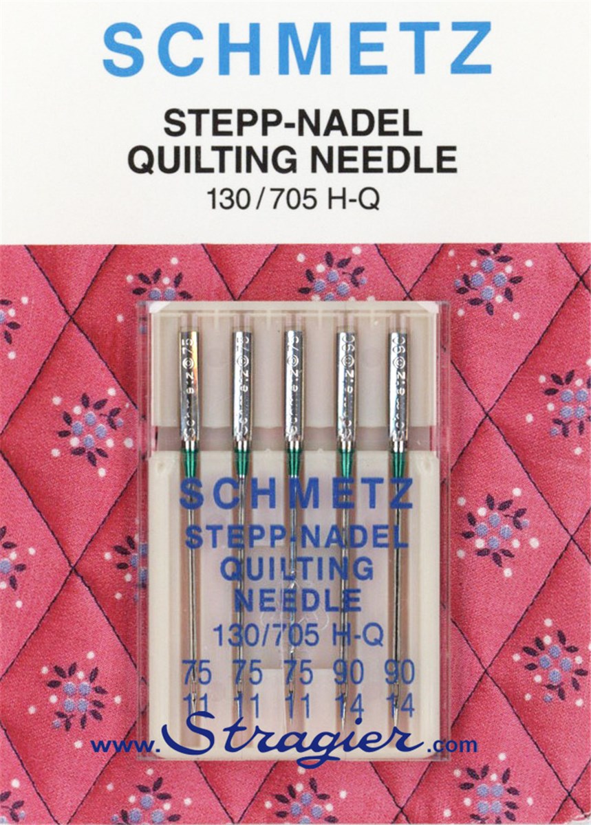 Aiguilles Machine Quilting/Patchwork - Mix  - 3pc 75/11 /  2pc 90/14 (5pc)