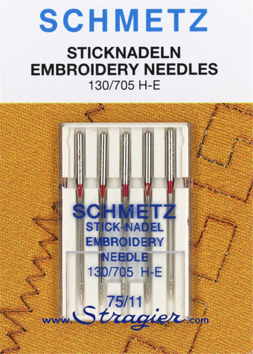 Aiguilles Machine Embroidery - 75/11 - 5pc