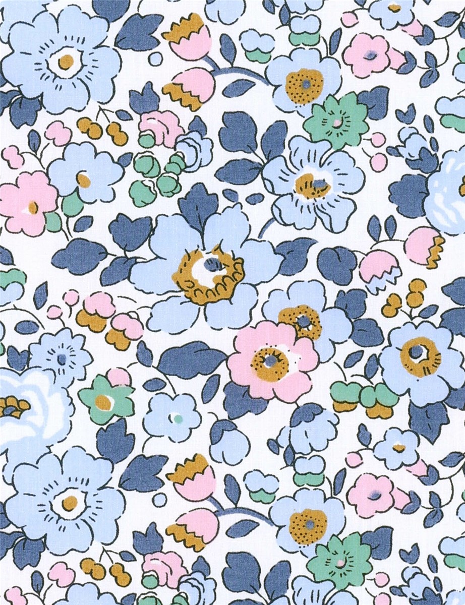 Liberty Tana Lawn - 2019 Betsy - Bleu Denim