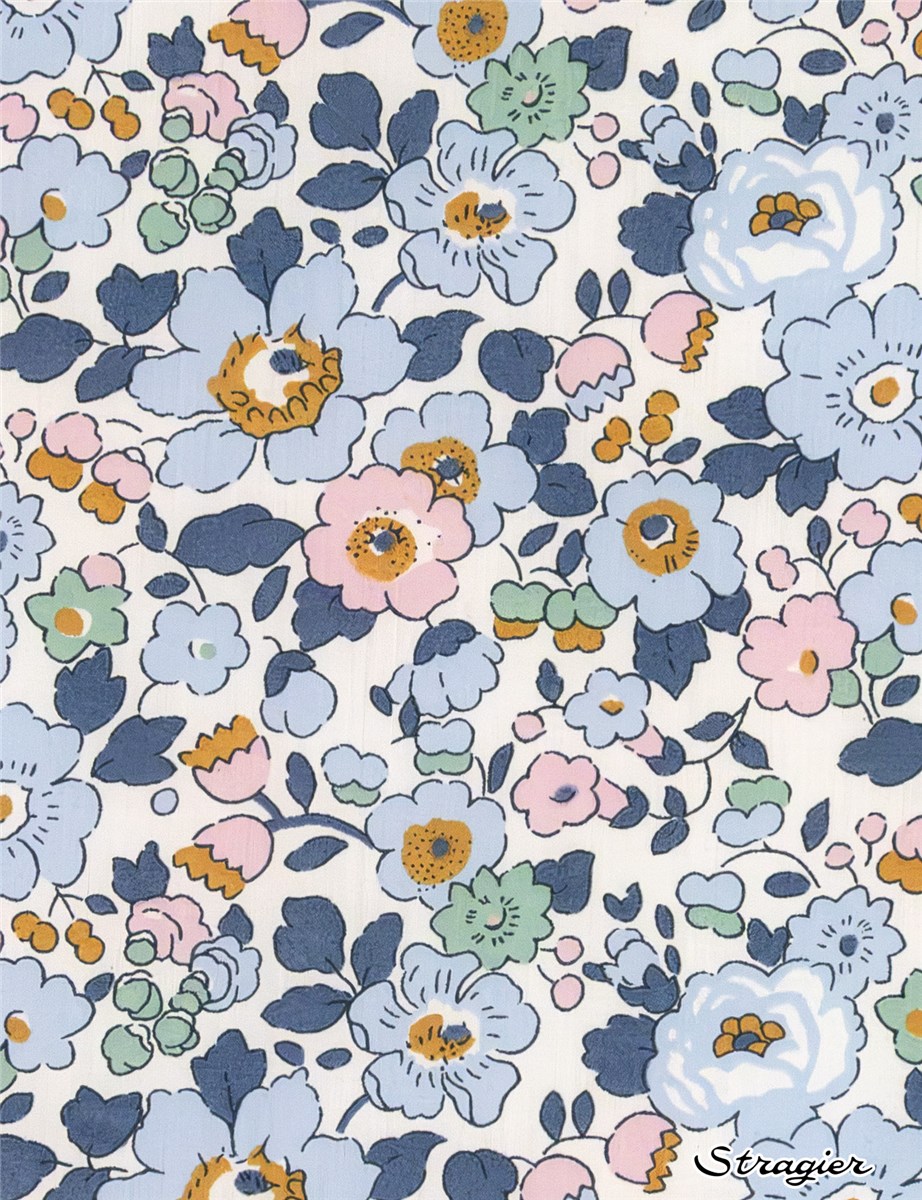 Liberty Tana Lawn - 2019 Betsy - Bleu Denim