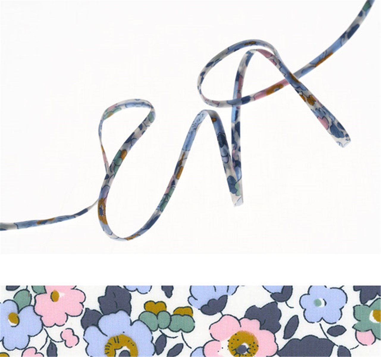 Liberty Cord - 2019 Betsy - Bleu Denim - 4 mm
