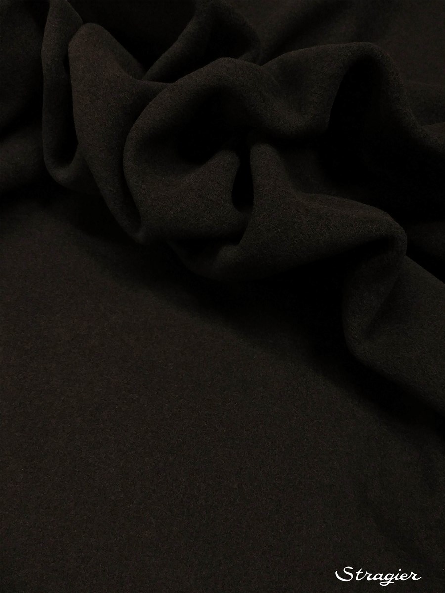 Polaire Microfibres - uni - Noir 