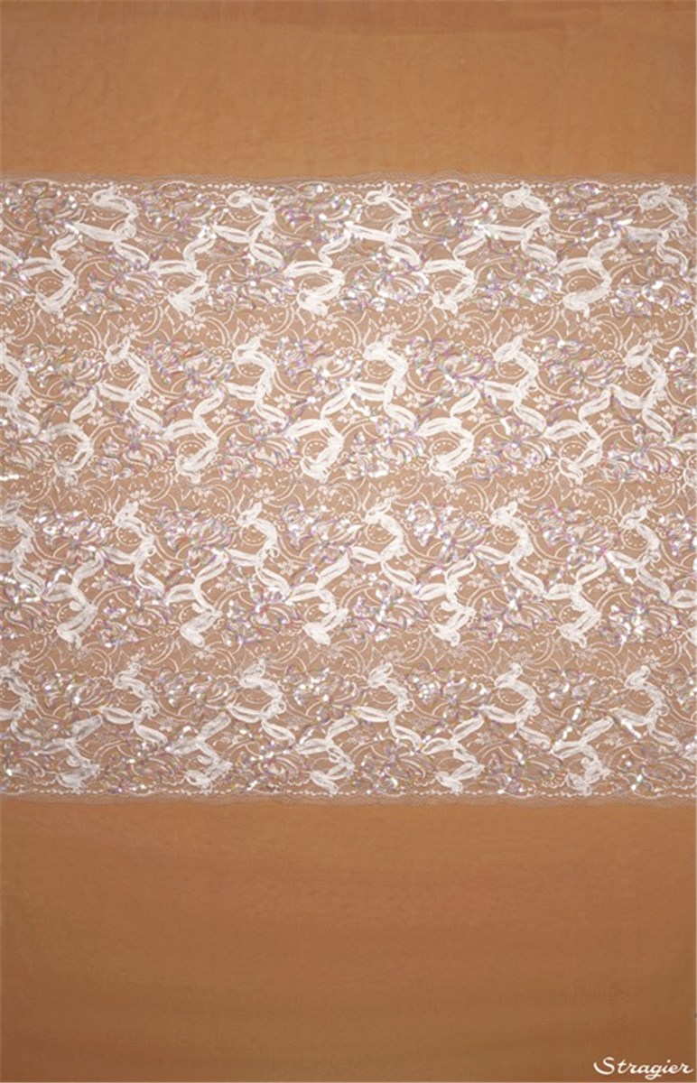 Dentelle Haute Couture - 010443 - Blanc - 90 cm