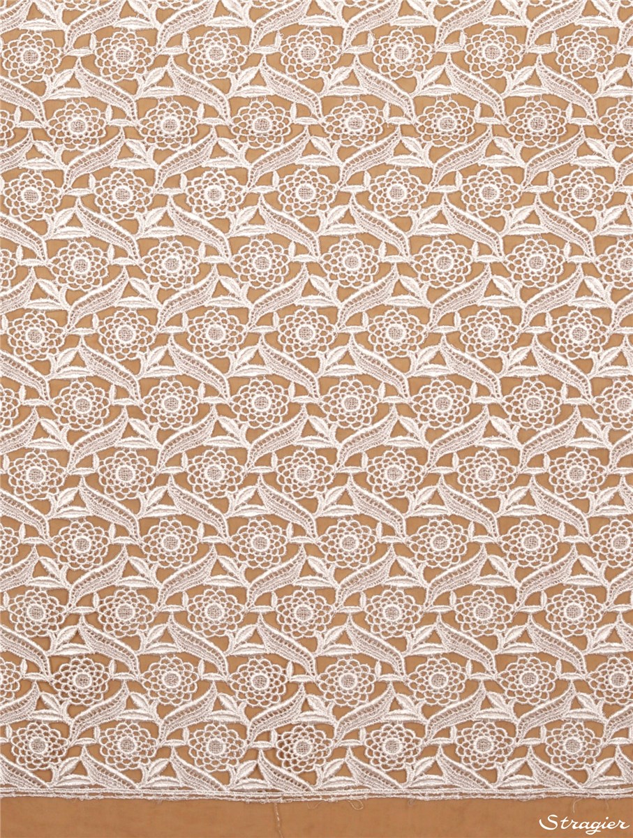 Guipure - 010479 - Blanc Doux Stragier - 80 cm