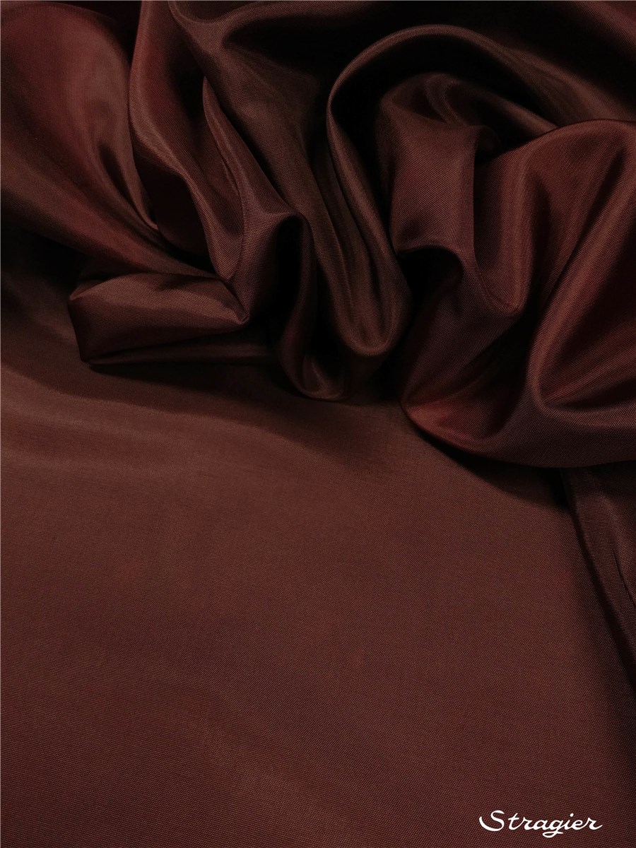 Doublure Glossy - Uni - Bordeaux