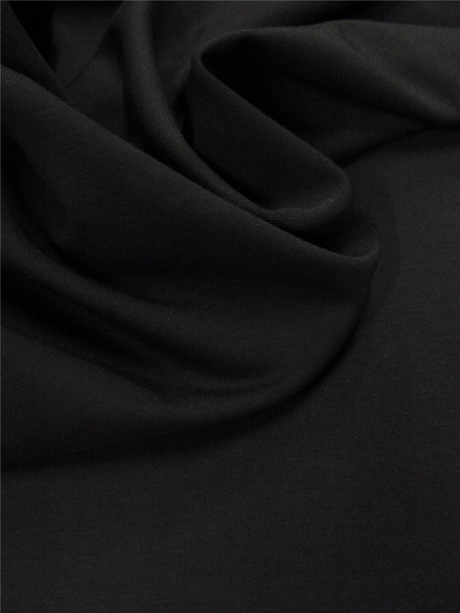 Jersey - extra soft - Plain - Noir