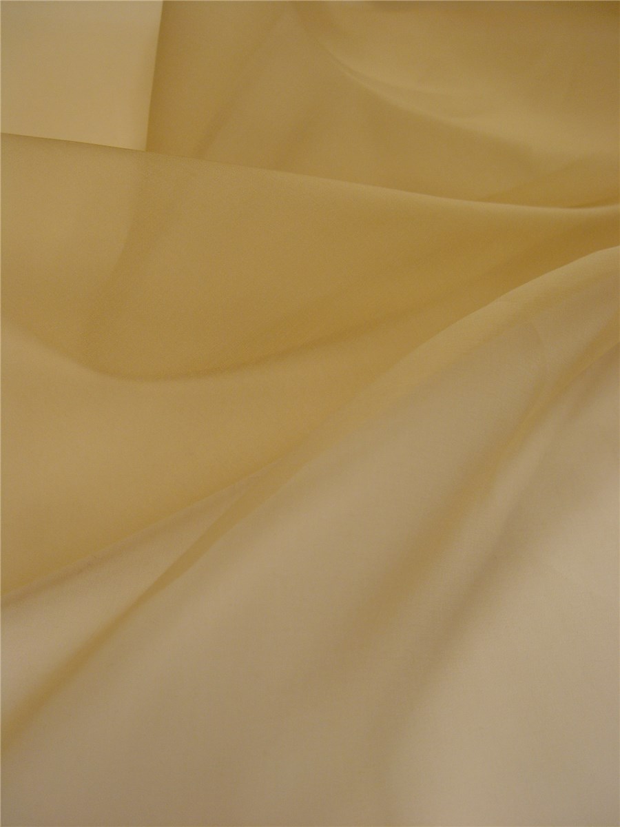 Organza - Couture - Plain - Camel