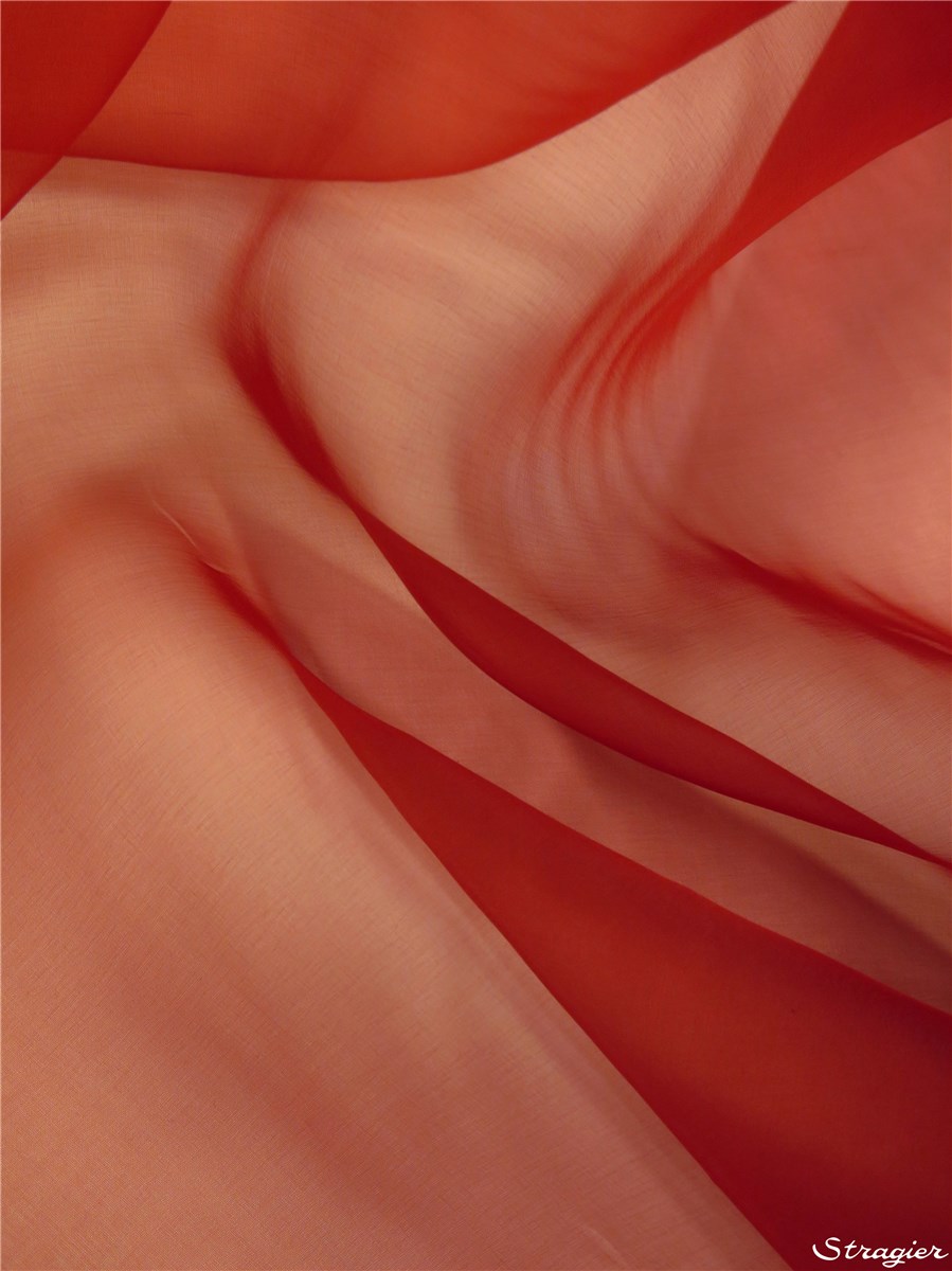 Organza - Couture - Plain - Cardinal