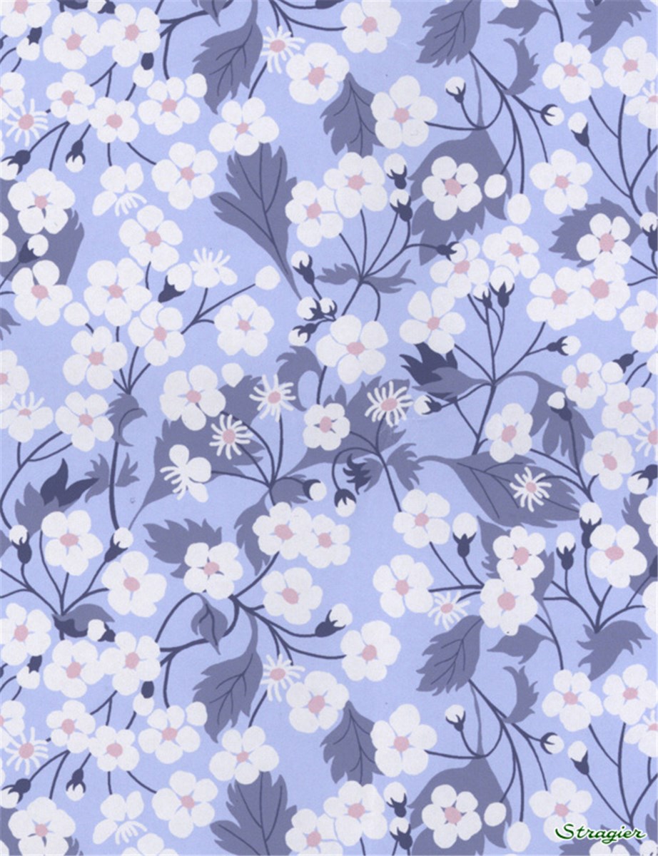 Liberty Tana Lawn - 1033 Mitsi - Jacinthe Bleue 