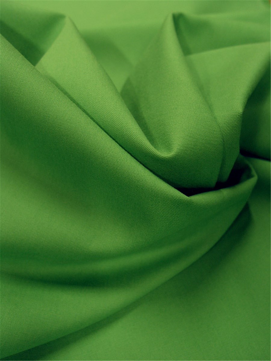 Cotton Twill - soft - Plain - Vert Perroquet
