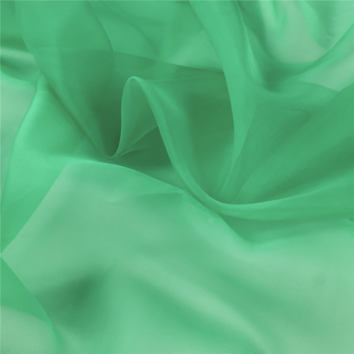 Organza - Couture - Plain - Jade