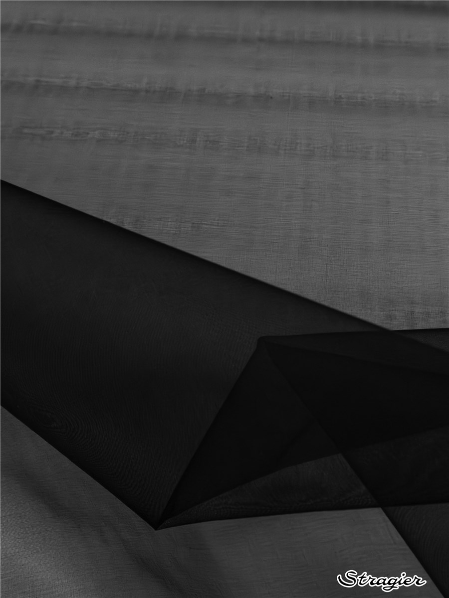 Organza Couture - uni - Black 