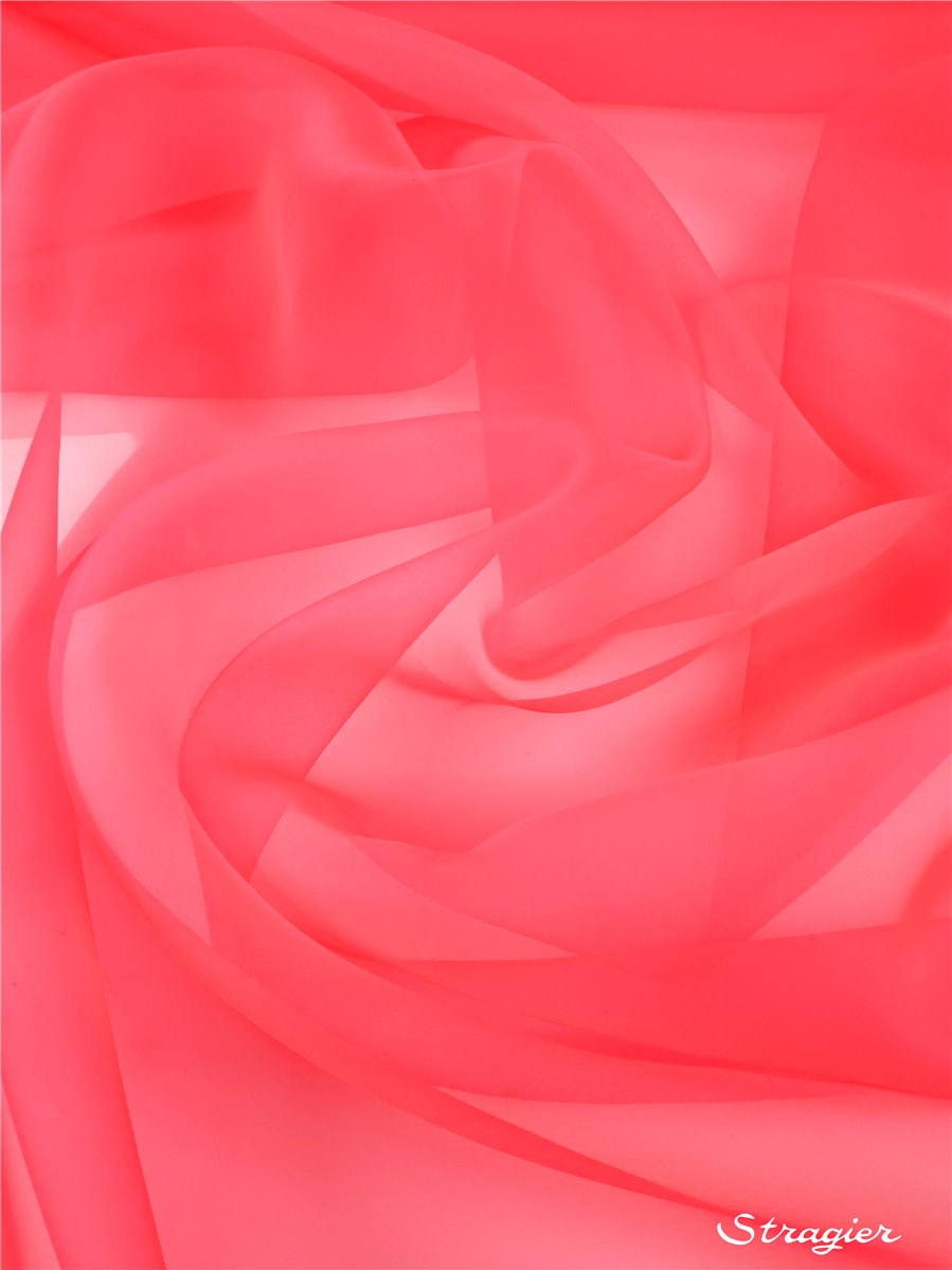 Organza - Couture - Plain - Shoking Pink
