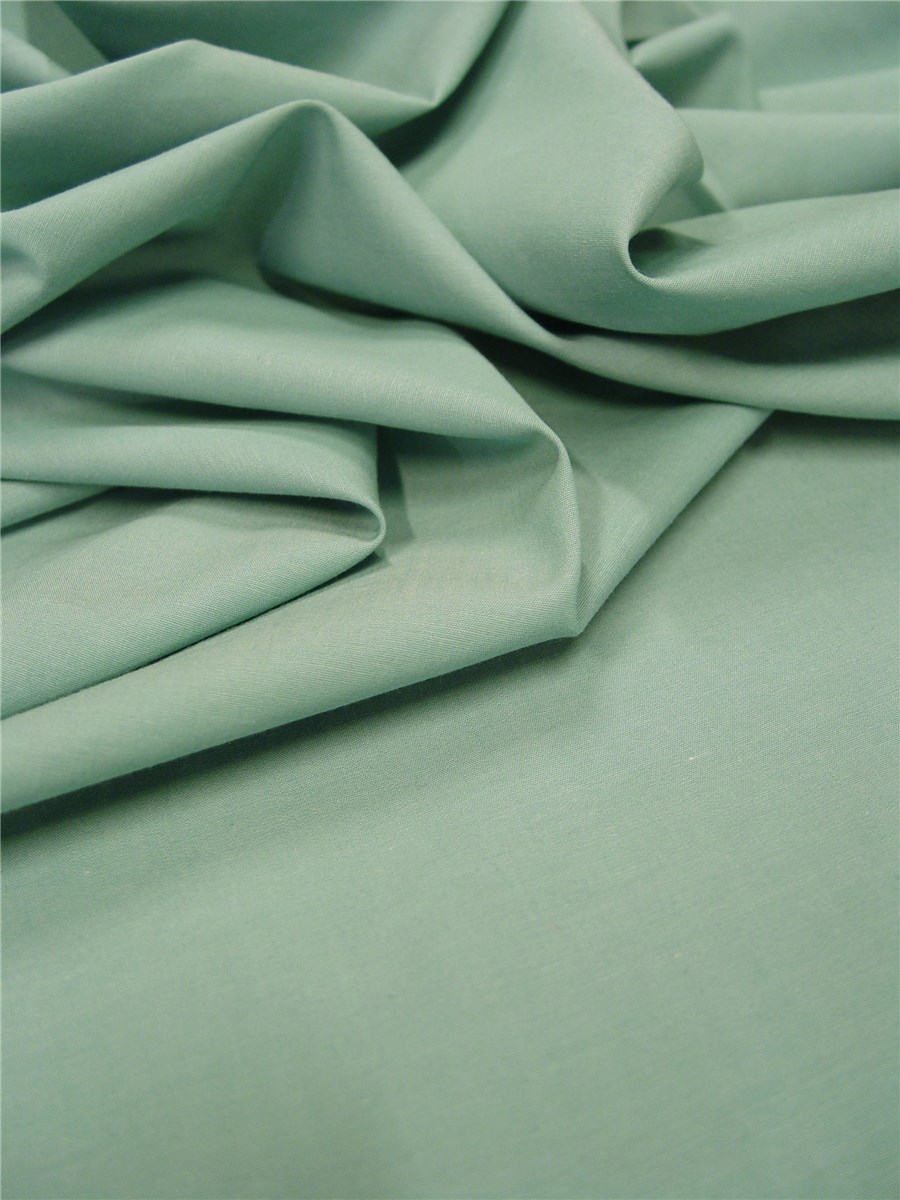 End-on-End - pure Cotton - Plain - Vert Glacé