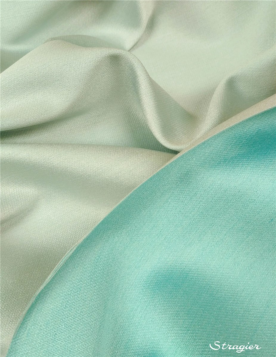 Double Silk - Soft - Plain - Aqua-Celadon