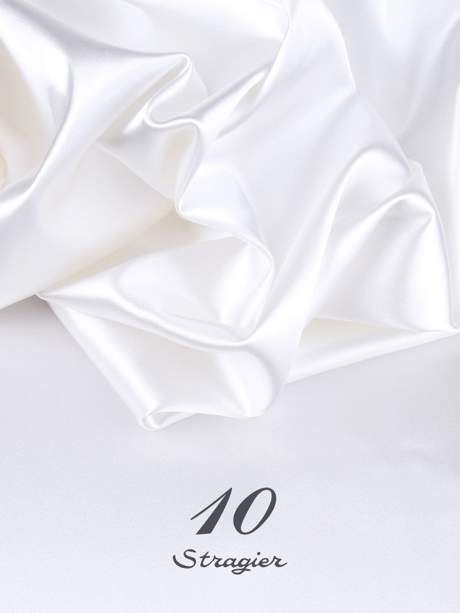 Duchess Satin - Plain - Stragier Optical White