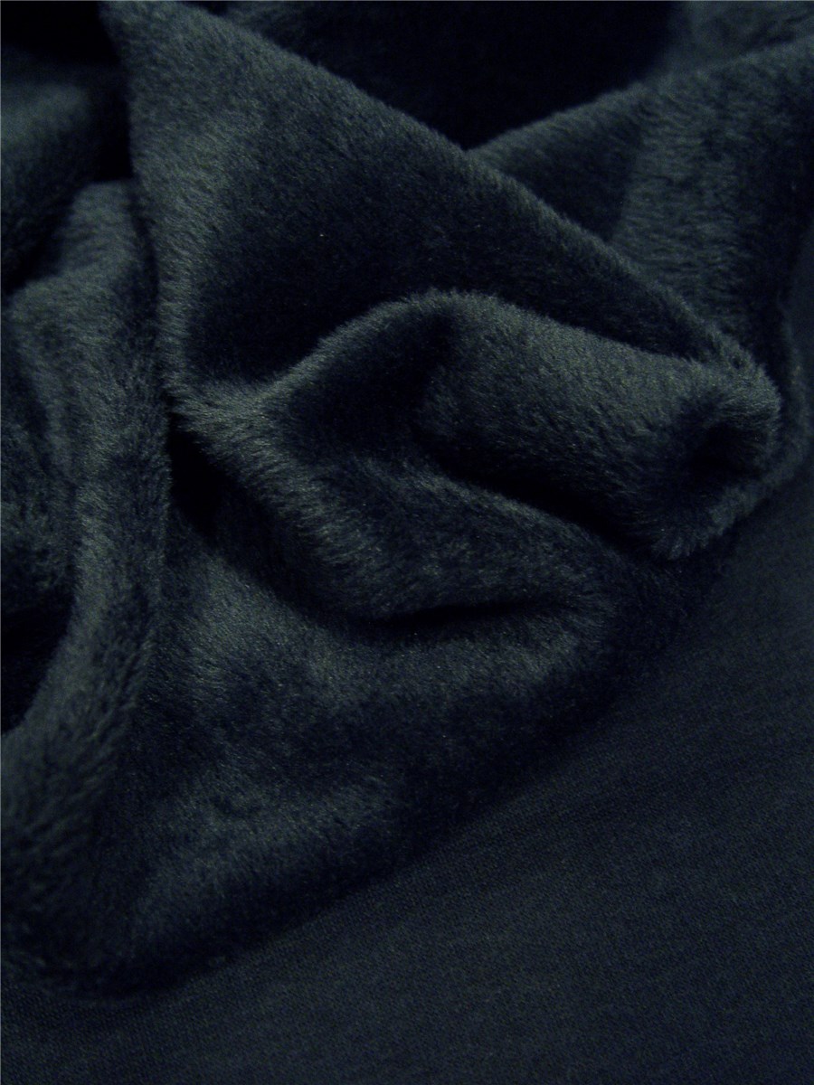 Teddysoft Fabric - Double Face - Plain - Marine