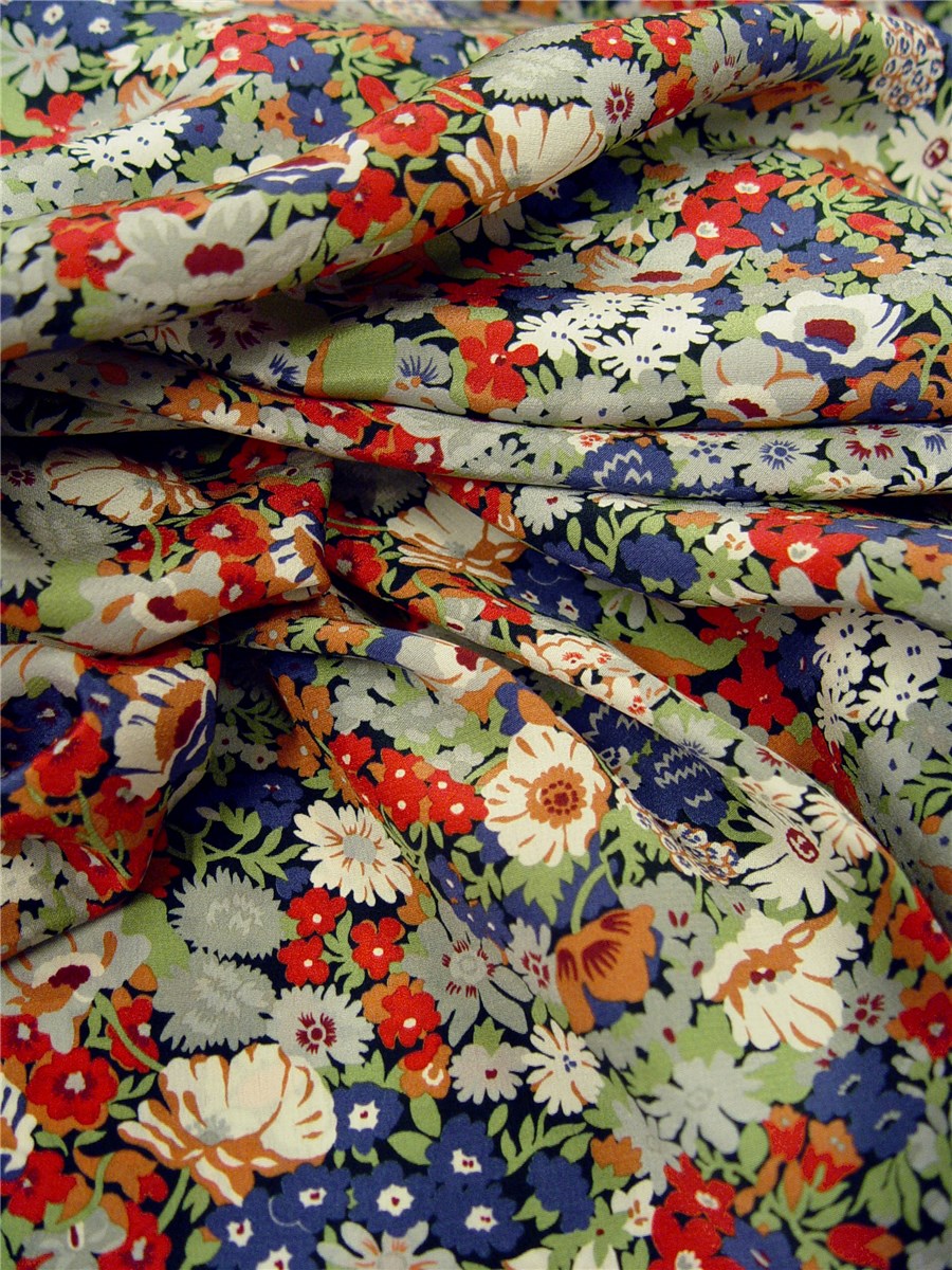 Liberty Silk Crepe de Chine - Thorpe - K