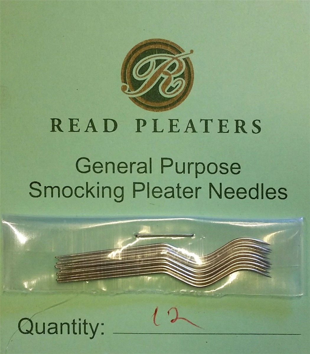 Aiguilles pour Plisseuse Read (12pc) - pour plisseuse Amanda Jane -