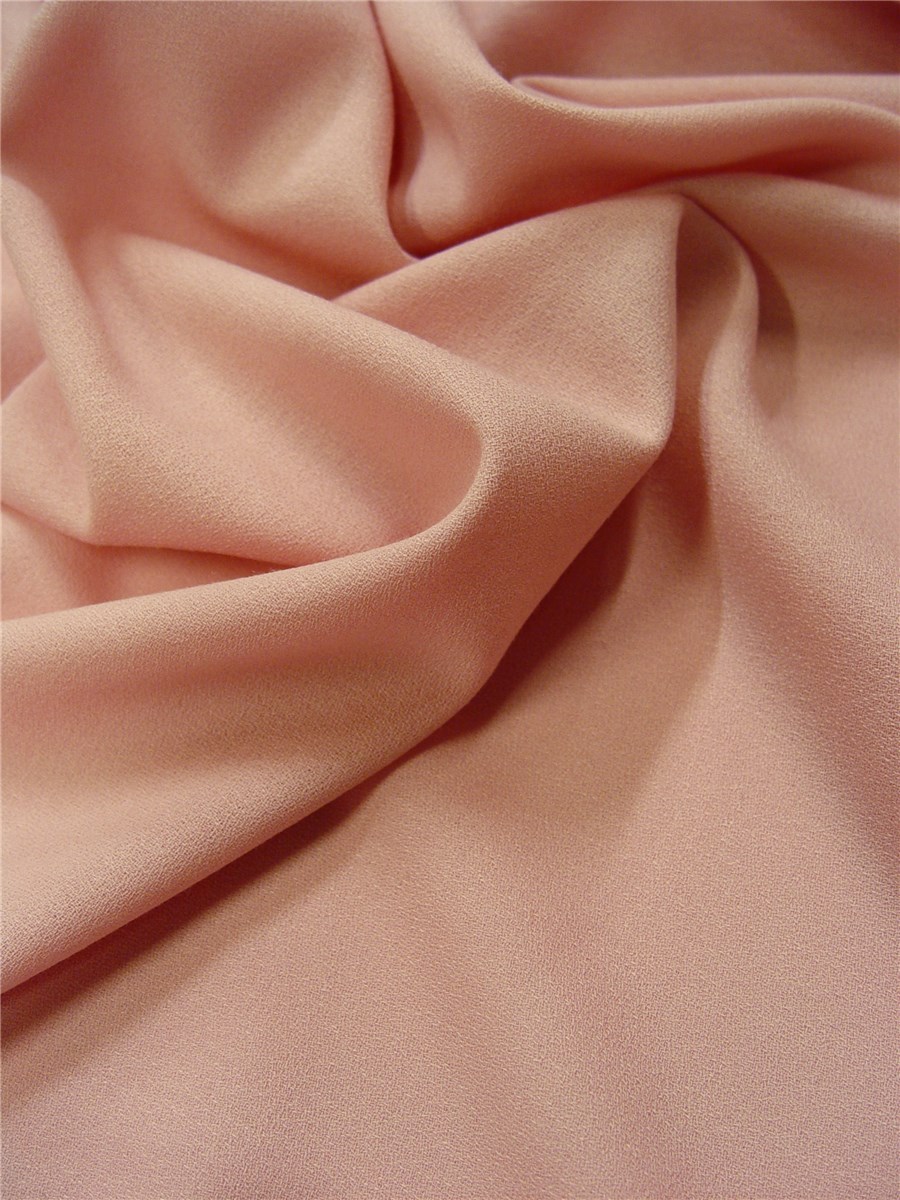 Pure Wool Crepe - Plain - Lotus
