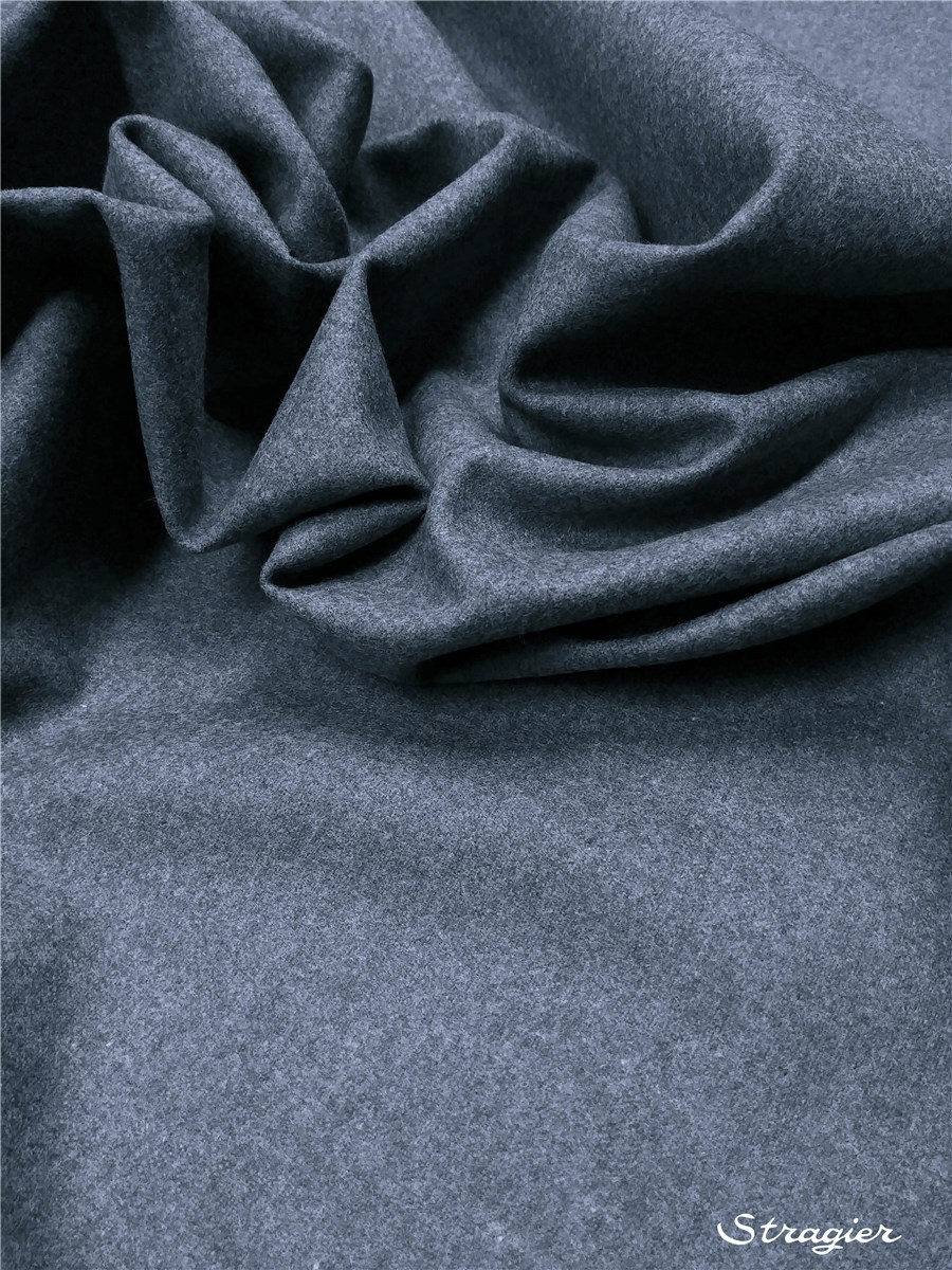 Laine Foulée Merinos - uni - Bleu Indigo clair 