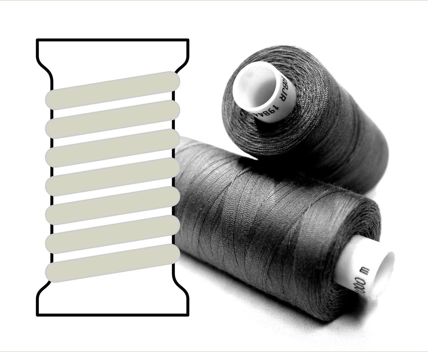 Coats sewing Thread - - - 01109 - 1000 m