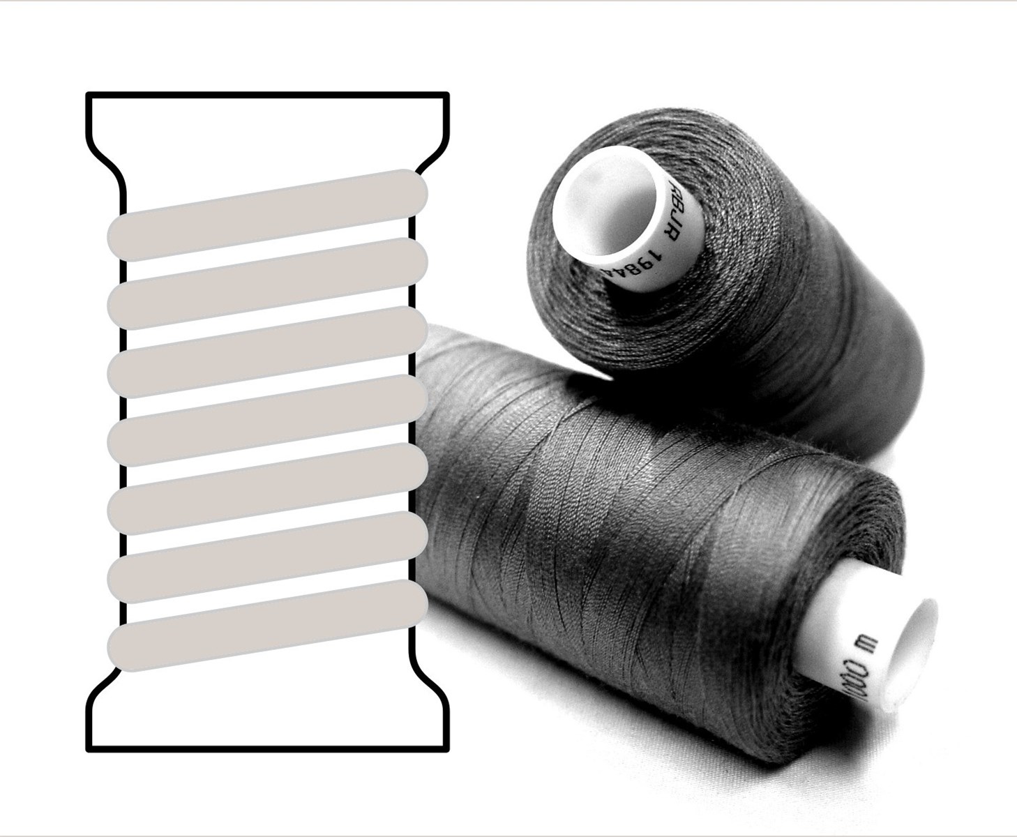 Coats sewing Thread - - - 702YQ - 1000 m