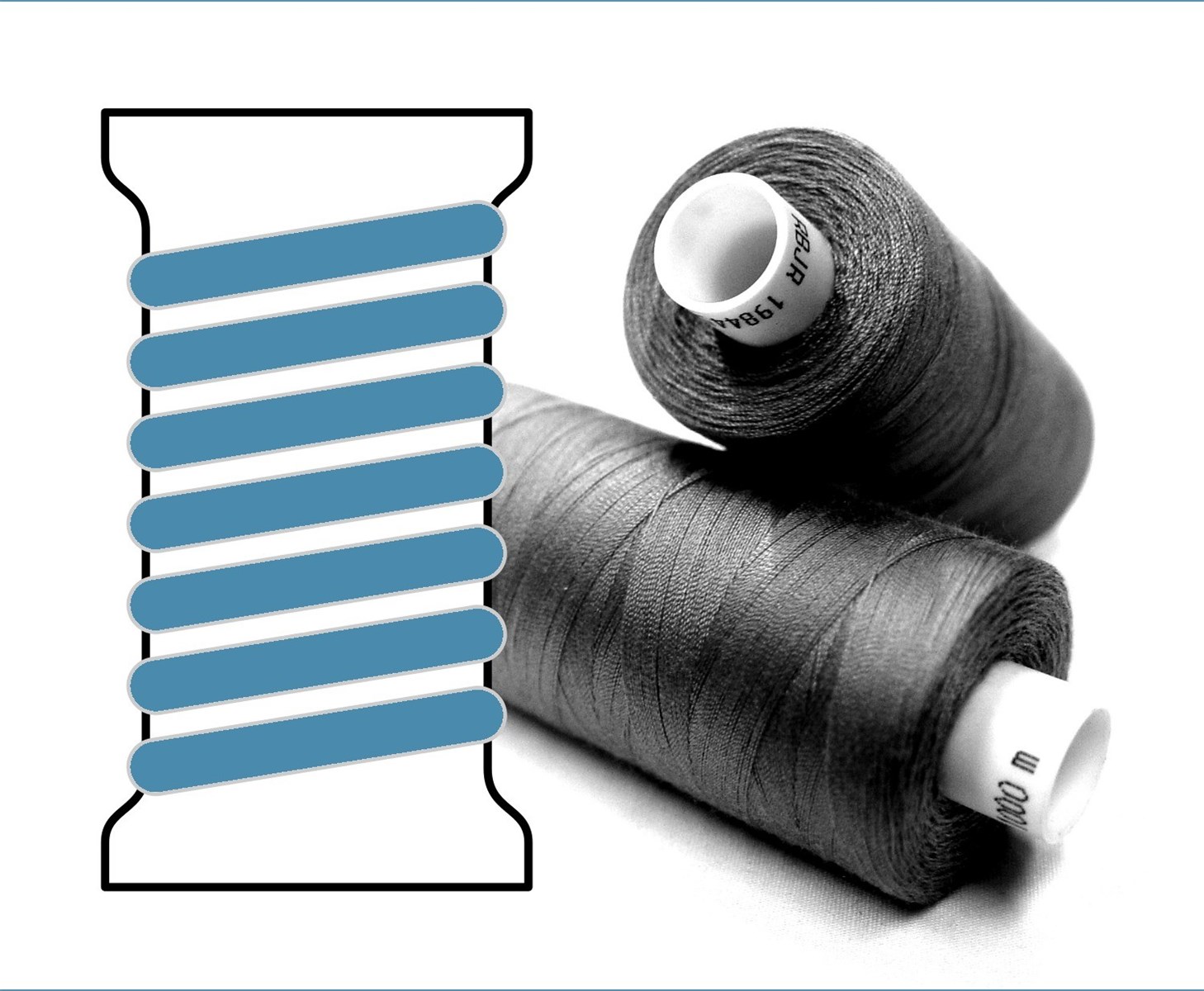 Coats sewing Thread - - - 07353 - 1000 m