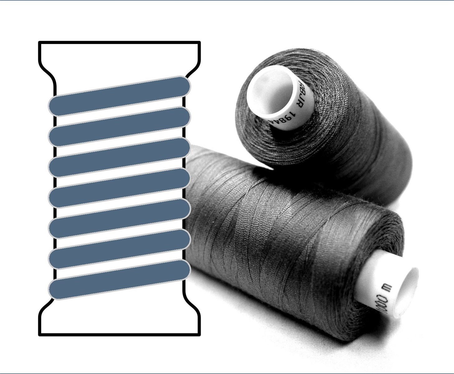 Coats sewing Thread - - - 07549 - 1000 m