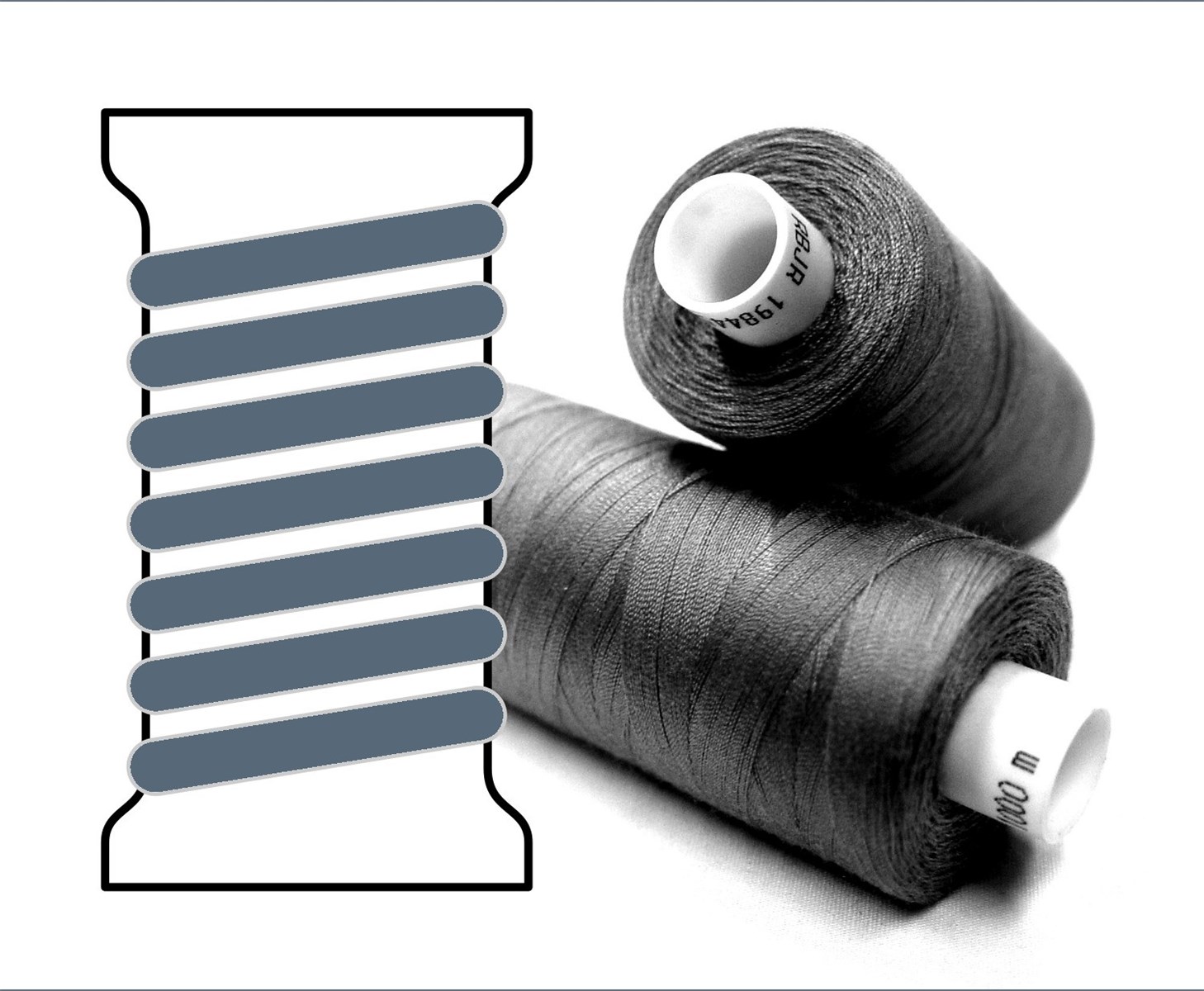 Coats sewing Thread - - - 07518 - 1000 m